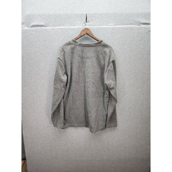 RedHead Mens V-Neck Gray Fleece Pullover Large - Picture 5 of 5